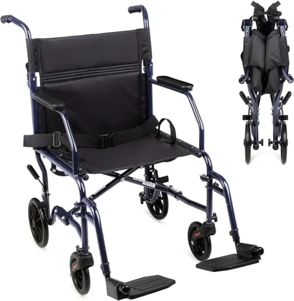 81Crgt3vUVL._AC_SL1500-e1752731658420.webp Carex Classics Transport Chair