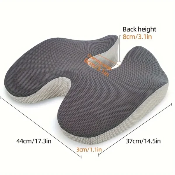 Ergonomic Memory Foam Seat Cushion